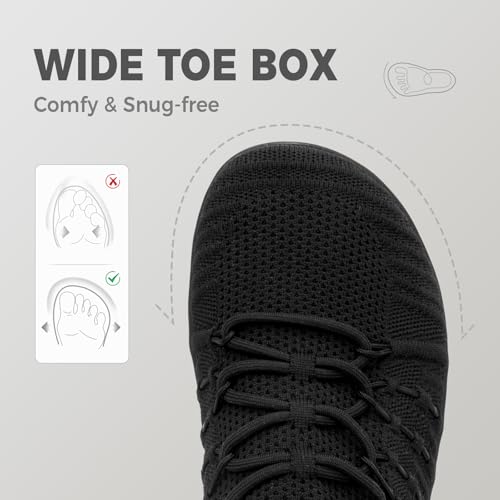 Mens Wide Toe Box Barefoot Shoes Mesh Breathable Zero Drop Minimalist Summer Walking Sneakers Zapatos Casuales para Hombre3