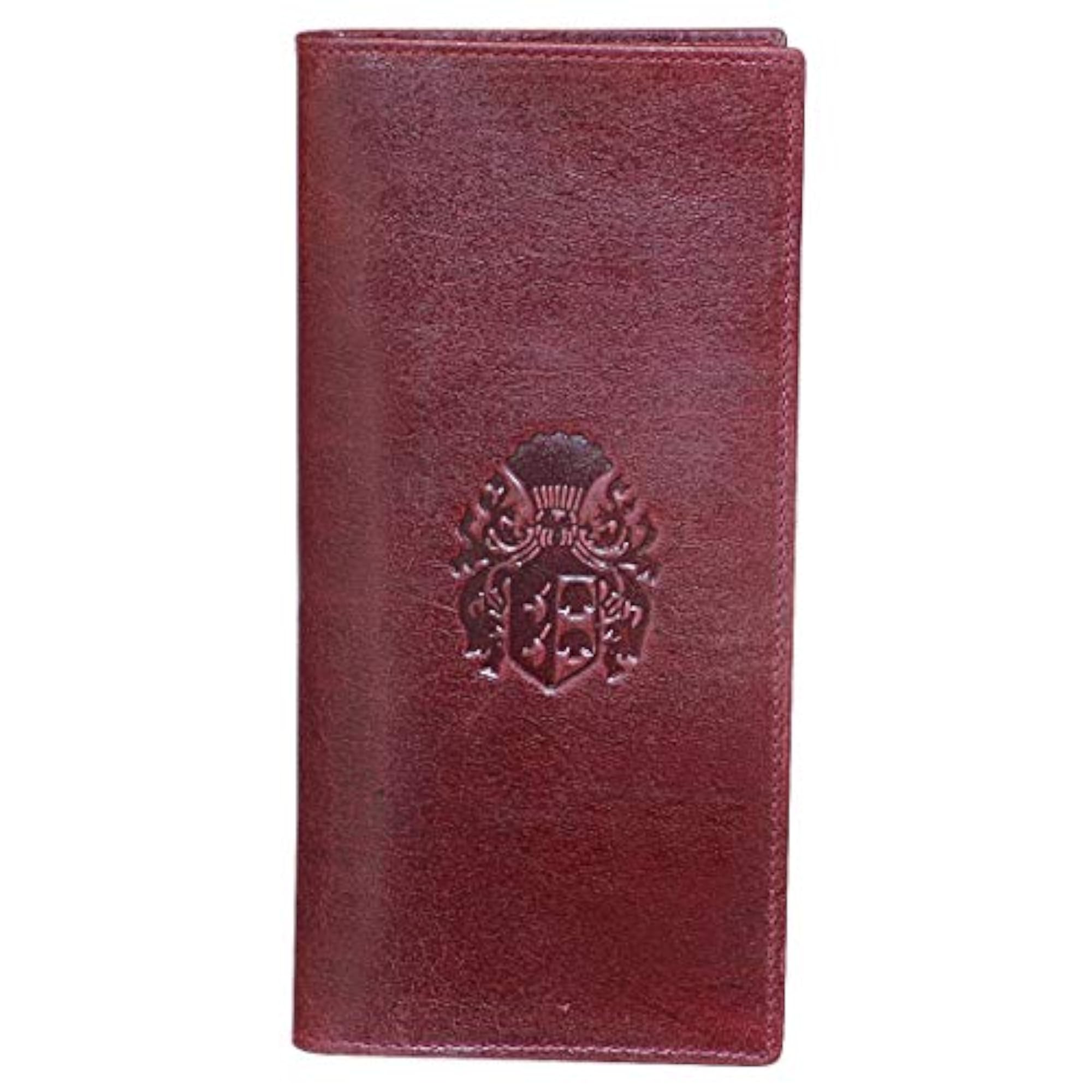Unisex Tan Passport Wallet for Travel