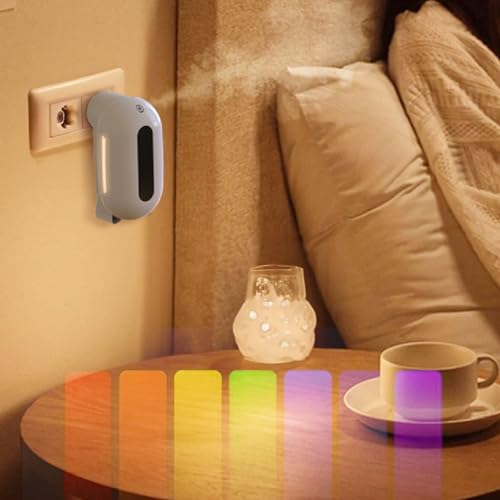 Difusor aromático eléctrico portátil sin agua con temporizador miniatura 2