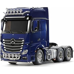 Tamiya Mercedes-Benz 1:14 MB Actros 3363 Pearl Blue prel. -Kit de Montaje, RC, Control Remoto, camión, Juguete de construcción, modelismo, jugueteo, Color (56354)