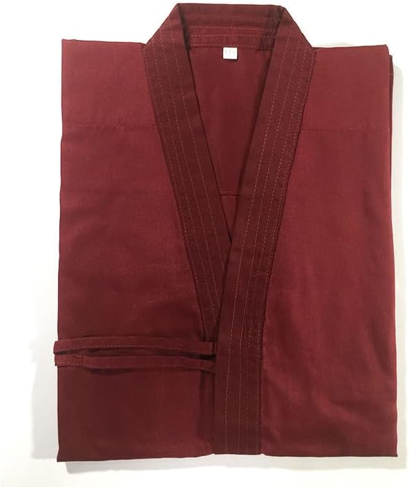 KG023 -IAIDO SMALL SLEEVE RED GI - Standard - red narrow sleeves iaido gi - 70% polyester 30% cotton