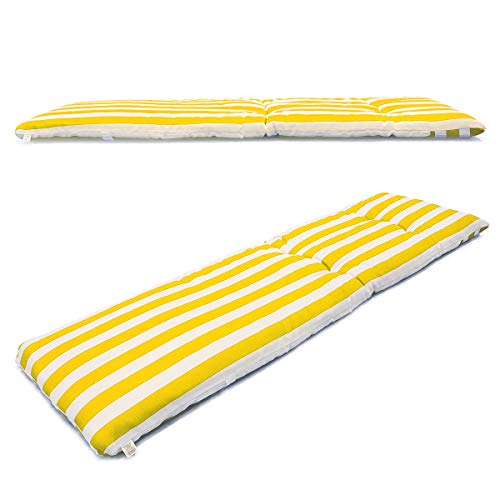 VIGIVISION Coussin de chaise longue. Matelas pour chaise longue 180 x 55 x 8 cm.