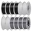 Pla - 4*1kg Black & 4*1kg White & 4*1kg Grey