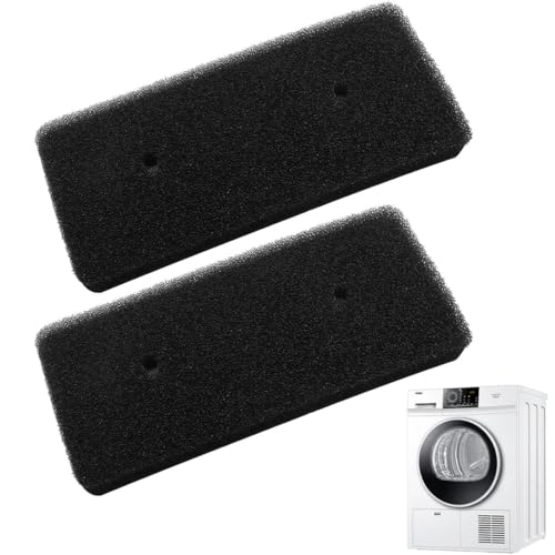 2 Stück Trockner Filter für Hoover Candy 40006731,Schwammfilter Filtermatte Kondenstrockner,Wärmetauscher Filter 275 x 125 x 10 mm,Filtermatte für Wäschetrockner Wärmepumpentrockner