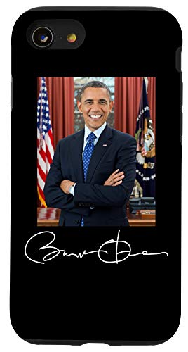 iPhone SE (2020) / 7 / 8 Barack Obama Signature and Portrait Case
