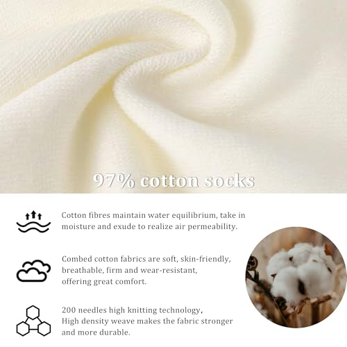 Wildarms Women's Ankle Socks - No Show Invisible Ultra-Thin Breathable Cotton Casual Socks for Sneakers & Everyday Wear4