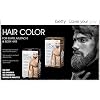 Betty Cover Your Gray Mens Hair Color for Beard, Mustache & Body Hair - Black