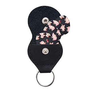 Red Cute Piggy Lot de 6 médiators pour guitare acoustique, guitare électrique, basse, ukulélé – fins, moyens et épais. - Les Beatles, Paul McCartney, John Lennon, RIngo Starr, George Harrison Red Cute Piggy Lot de 6 médiators pour guitare acoustique, guitare électrique, basse, ukulélé – fins, moyens et épais. – Image 5