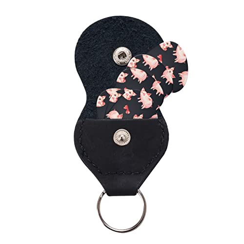 Red Cute Piggy Lot de 6 médiators pour guitare acoustique, guitare électrique, basse, ukulélé – fins, moyens et épais. - Les Beatles, Paul McCartney, John Lennon, RIngo Starr, George Harrison Red Cute Piggy Lot de 6 médiators pour guitare acoustique, guitare électrique, basse, ukulélé – fins, moyens et épais. – Image 6