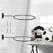 WANTOUTH 2 Pz Supporto da Parete per Palloni Supporto per Pallone da Calcio Espositore per Palloni da Basket Supporti da Parete Rack di esposizione dei supporti a sfera a parete per pallacanestro