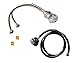 eMark Beauty Shampoo Bowl Hot and Cold Faucet Handle with Spray Hose Included Shampoo Sink Salon Spa Quality TLC-77SH