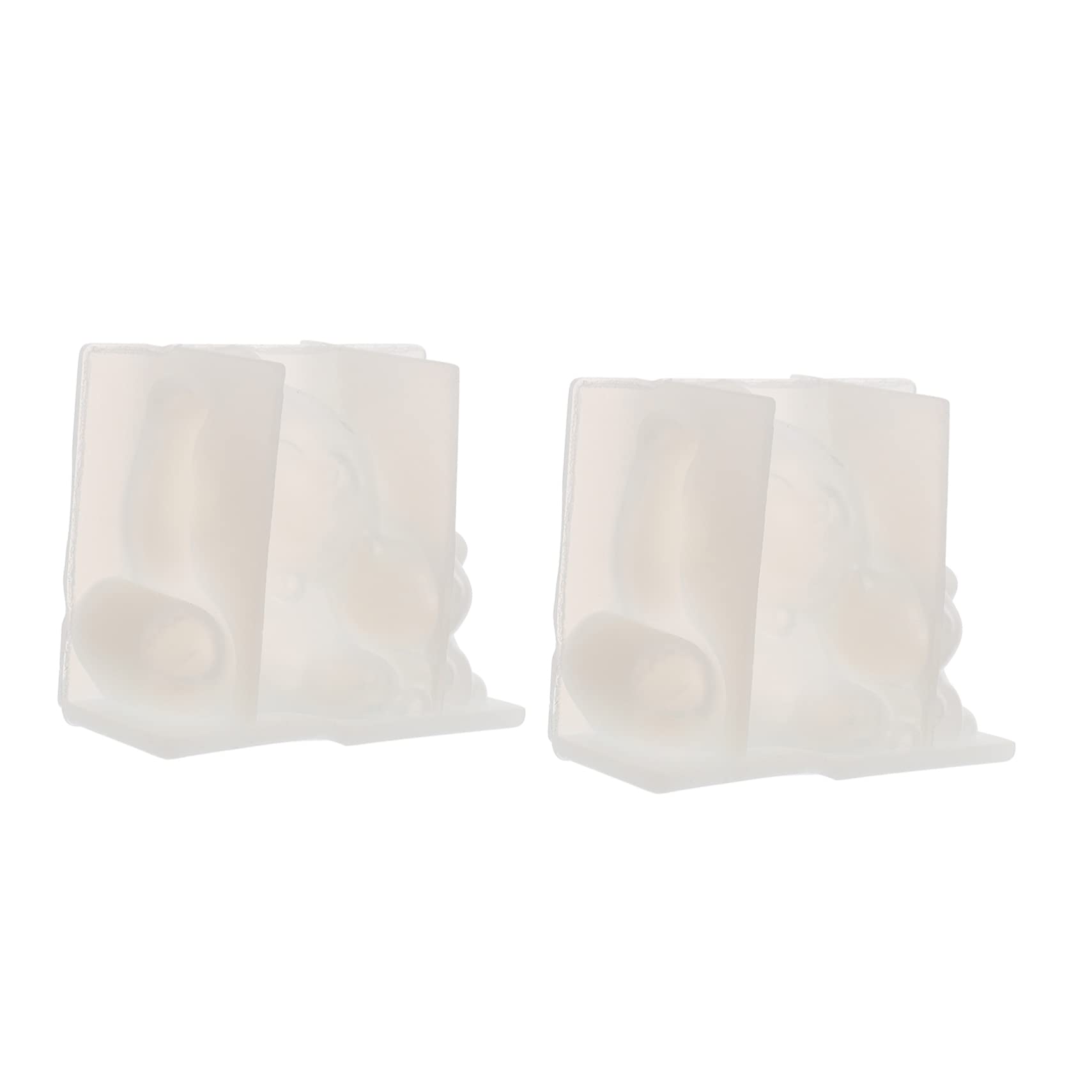 SEWACC 6piezas Moldes De Transparentes para De De Gato para Decoración De Tartas y Chocolates y Fáciles De Limpiar