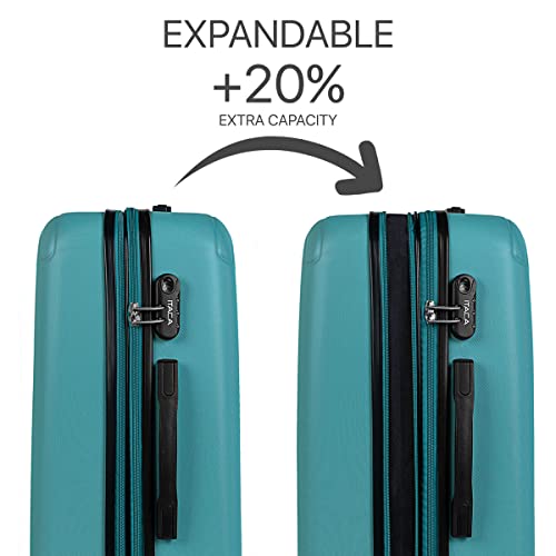 Sevron Luggage Set 76 centimeters 200 Orange (Verde Menta)3