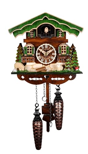 Engstler Quartz Cuckoo Clock Black Forest House