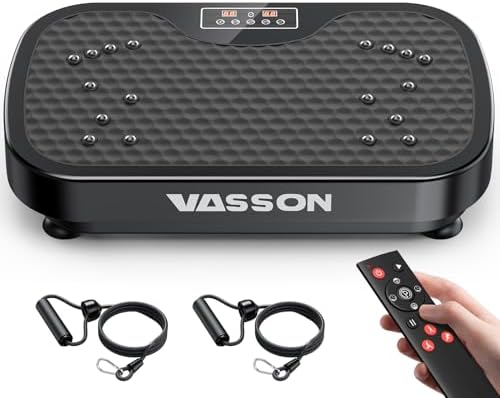 Vibration Plate Exercise Machine, Power Vibrating Shake Platform for Lymphatic Drainage, Whole Body Vibrate Waver Fitness, Full Body Shaking Board for Home Workouts, Weight Loss, Women Vibration Plate Exercise Machine, Power Vibrating Shake Platform for Lymphatic Drainage, Whole Body Vibrate Waver Fitness, Full Body Shaking Board for Home Workouts, Weight Loss, Women