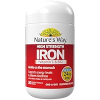 Nature's Way High Strength Modified Release Iron 30 Tablets
