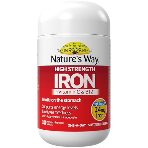 Nature's Way High Strength Modified Release Iron 30 Tablets