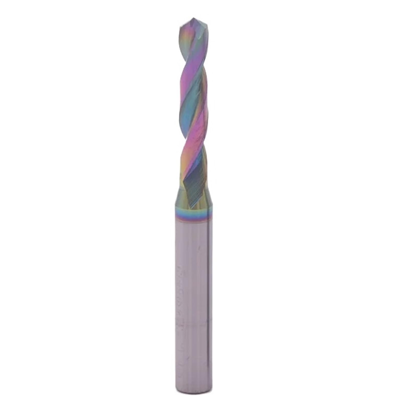 Brocas de Metal duro 3xD, brocas giratorias acero tungsteno for cobre aluminio, herramientas perforación torno CNC 1-9,9mm, 1 ud(5.3)