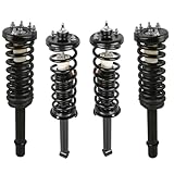 Peforway Front & Rear Struts Shock Absorbers Coil Spring Assembly Fit for Honda...