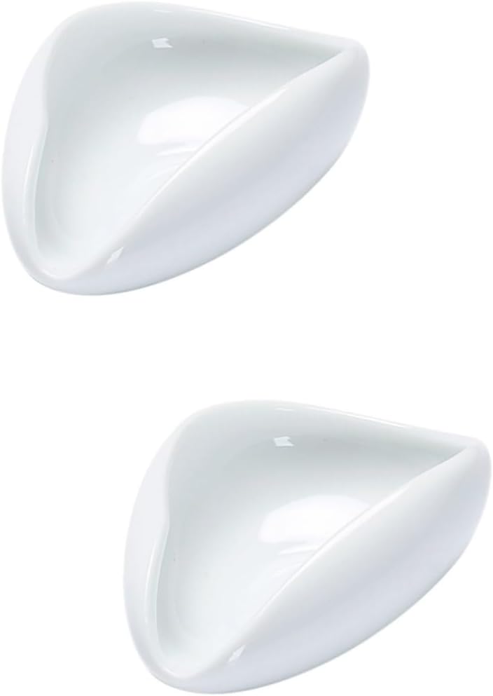 SMASOLO 1 PC Creative Ceramic Tea Scoop White Spoon for Teaware Accessories for Home Office Teahouse and Restaurant Use Ergonomic Design for Easy Cleaning