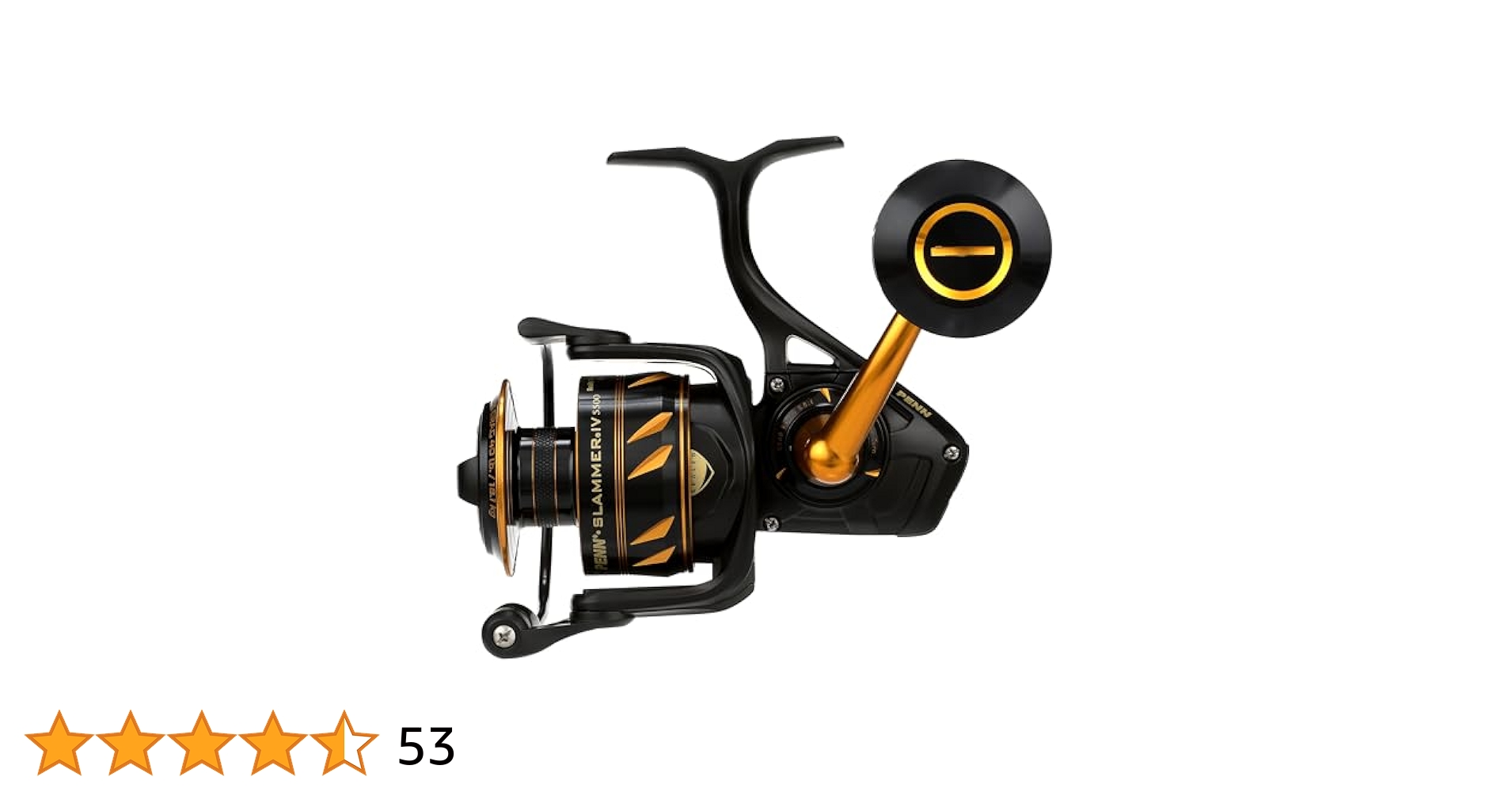 Amazon.com : PENN Slammer IV Spinning Black Gold 22.2 oz