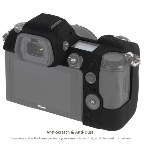 Funda Silicona para Cámara Nikon Z6 Z7 Z6 II Z7 II Negra miniatura 3