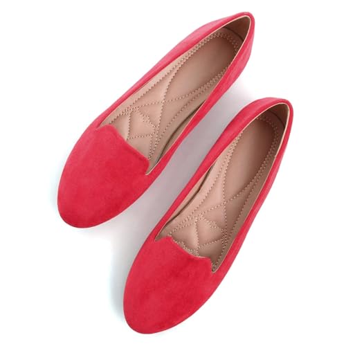 Image of SAILING LU Women Round Toe Comfortable Ballet Flats | Shoes for Women, Dressy, Slip-ons, Loafers