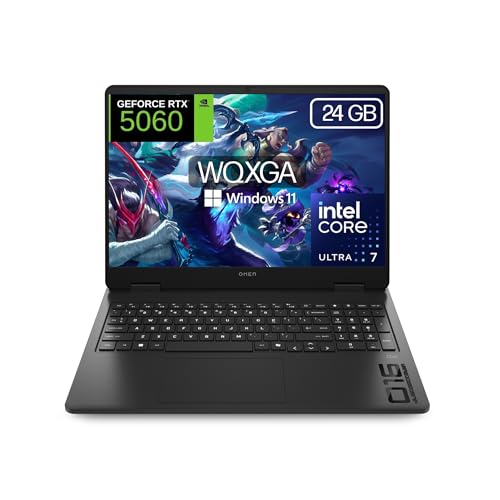 HP OMEN Slim - Ordenador portátil Gaming 16' 2.5K WQXGA (Intel Ultra...