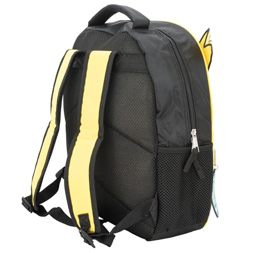 Image of AI ACCESSORY INNOVATIONS Fortnite Peely Backpack for Boys & Girls, 16 Inch Nylon Twill Big Face Schoolbag W /Nana Zipper Pull, Yellow