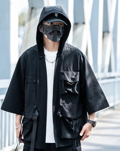 Niepce Inc Japanese Streetwear Techwear Men's Windbreaker Jackets2