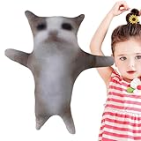 Cadeau unique - Surprenez vos proches avec ce jouet en peluche pour chat, un cadeau parfait pour Halloween qui promet d'être un partenaire câlin pour votre enfant, fille ou garçon. C'est un compagnon idéal pour un jeu imaginatif et un complément parfait pour tout le monde