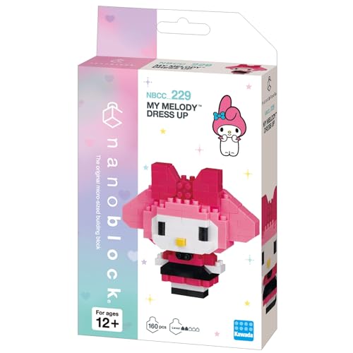 Nanoblock Sanrio My Melody Dress Up Model, Small - Image 2