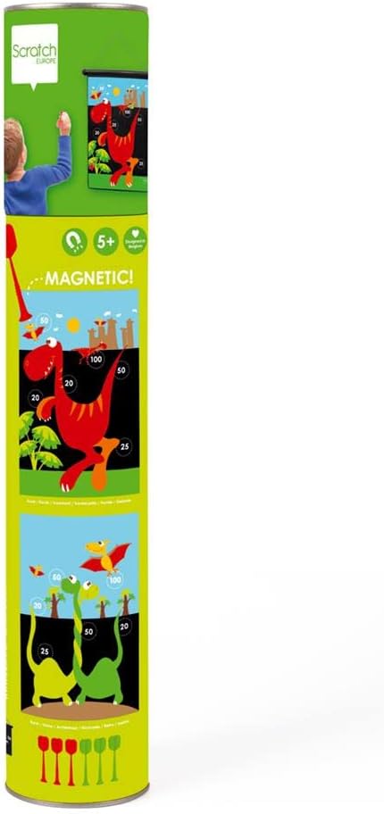 Scratch Dinosaur Magnetic Darts