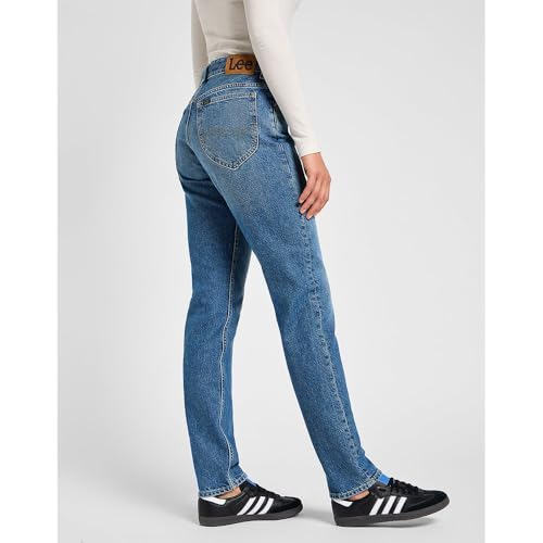 Lee - Jeans Damen - Slim Straight Fit - Rider Jeans - Upscale Shade – Ansicht 4