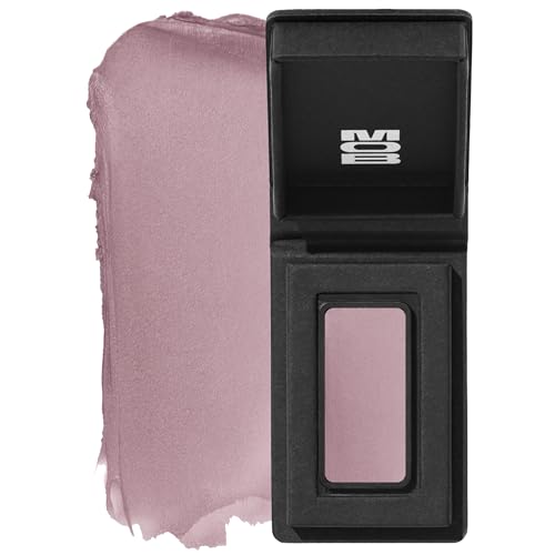 MOB Beauty Cream Clay Eyeshadow M111 Lavender Stone Buildable Skincare-Infused Long Wearing Cream to Velvet Finish for Eyes Recyclable Compact Vegan Cruelty Free