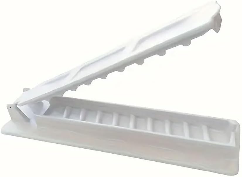 Kebab Maker Machine | Manual Turkish Kabab Making Tool | Plastic Mould | Single Row BBQ Meat Skewer Making Machine for Outdoor Grilling