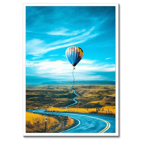 Poster Highway to Heaven encadré noir décoration chic