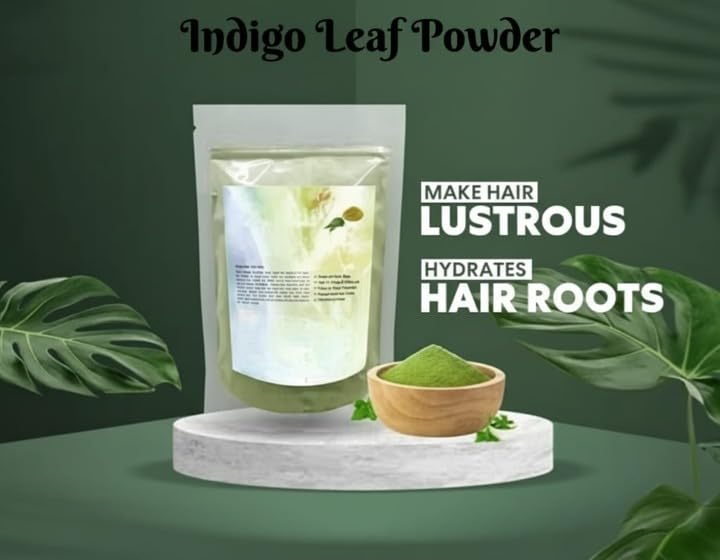 Indigo Leaf Powder For Hair (100 Grams) (Pack of 1)