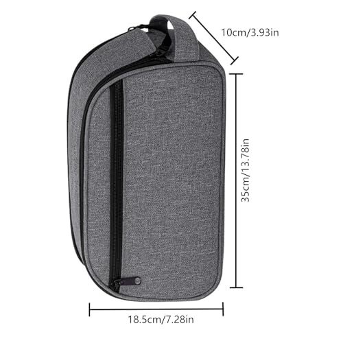 Sac de rangement pour nébuliseur en nylon avec compartiments