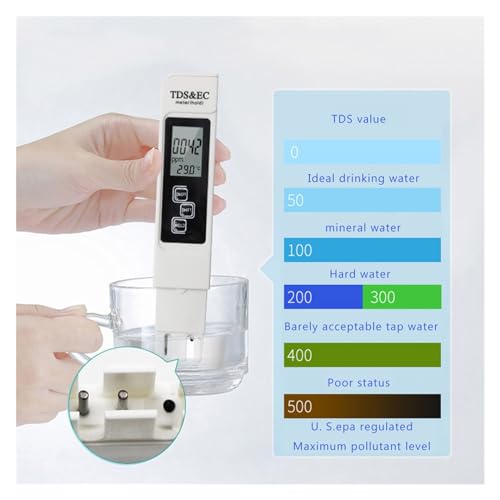 Ph-mètre et testeur TDS de haute précision pour analyse de l'eau d'aquarium - 4