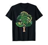 Happy Earth Day 2019 Shirts Cute Tree Drawing Illustration T-Shirt
