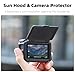 Liboqiao Action 5 Pro/4/3 Screen Hood Sunshade Cover Anti-Glare Housing Case with Sun Hood Compatible with DJI OSMO Action 5 Pro/4/3 for DJI Osmo Action Camera Accessories