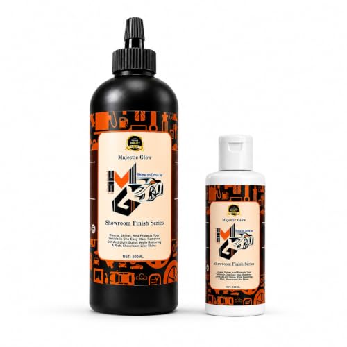 Image of Showroom Finish Series Car & Bike Polish 600ml | High Gloss Shine & Paint Protection | Water & Dust Repellent Formula | Easy Spray, Wipe & Buff | Suitable for Cars, Bikes & Scooters