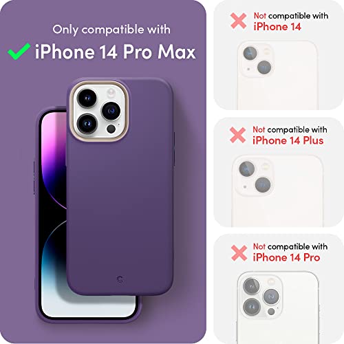 Image of Spigen Cyrill UltraColor Mag | iPhone 14 Pro Max Case | Purple iPhone 14 Pro Max Back Cover | TPU+Poly Carbonate - Taro