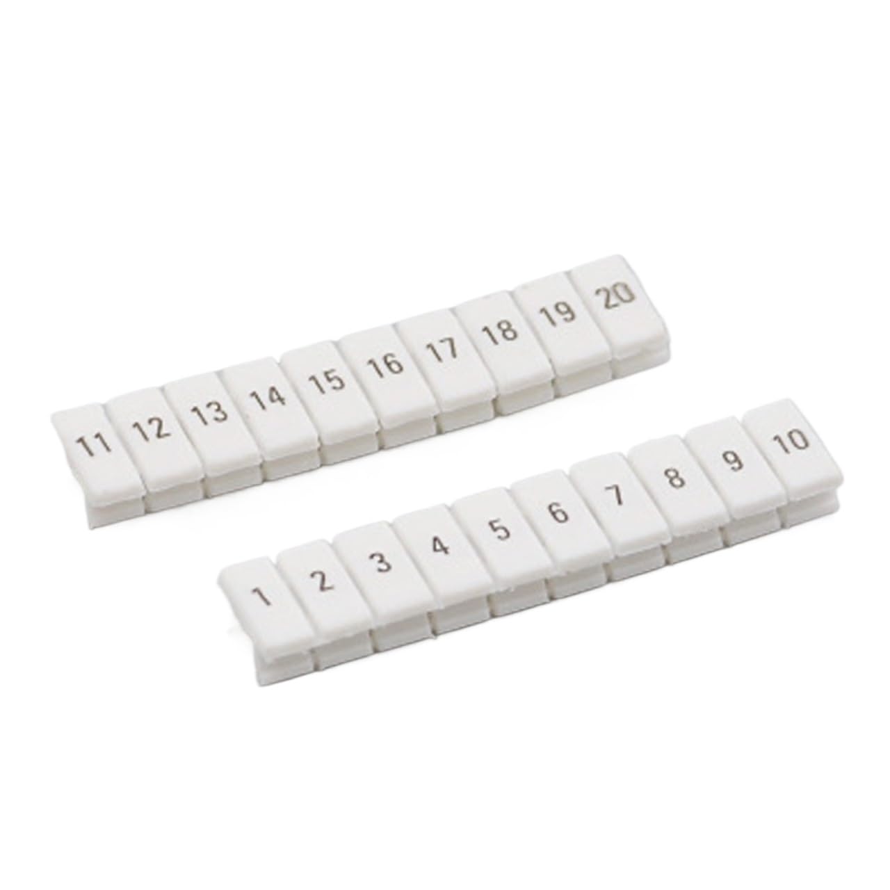 100Pcs Terminal Block Marker Strip Label ZB6 ZB5 3.5/4/8/10 ZBFM