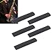 SUNGOOYUE Bb Soprano Sax Reeds,Soprano Saxophone Reeds Strength 2.5 Resin Sax for Daily Practice Stage Concert with(5 Pcs) (Black)