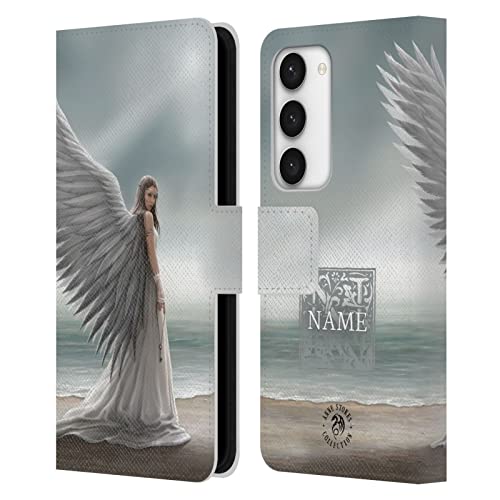 Housse en cuir Samsung S23 5G Guide Spirituel aux finitions graphiques premium