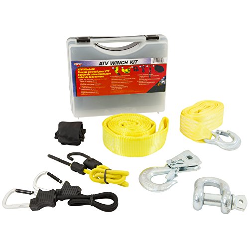 Keeper 02806 ATV Winch Accessory Kit with Storage Case