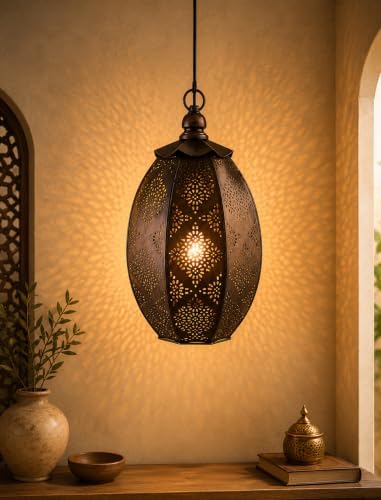 Homesake Antique for Home Decoration Hanging Lamp Lights for Ceiling Jhumar Lighting for Home | Vintage Wall Hanging Decorative Items for Living Room Bedroom Home Decor Items Diwali Decoration