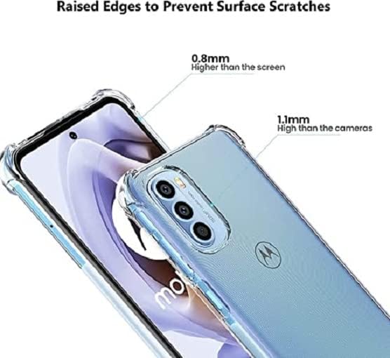 Image of Case Creation Brand - Mobile Cover for Motorola Moto G31 (Soft & Flexible Back Case), Transparent